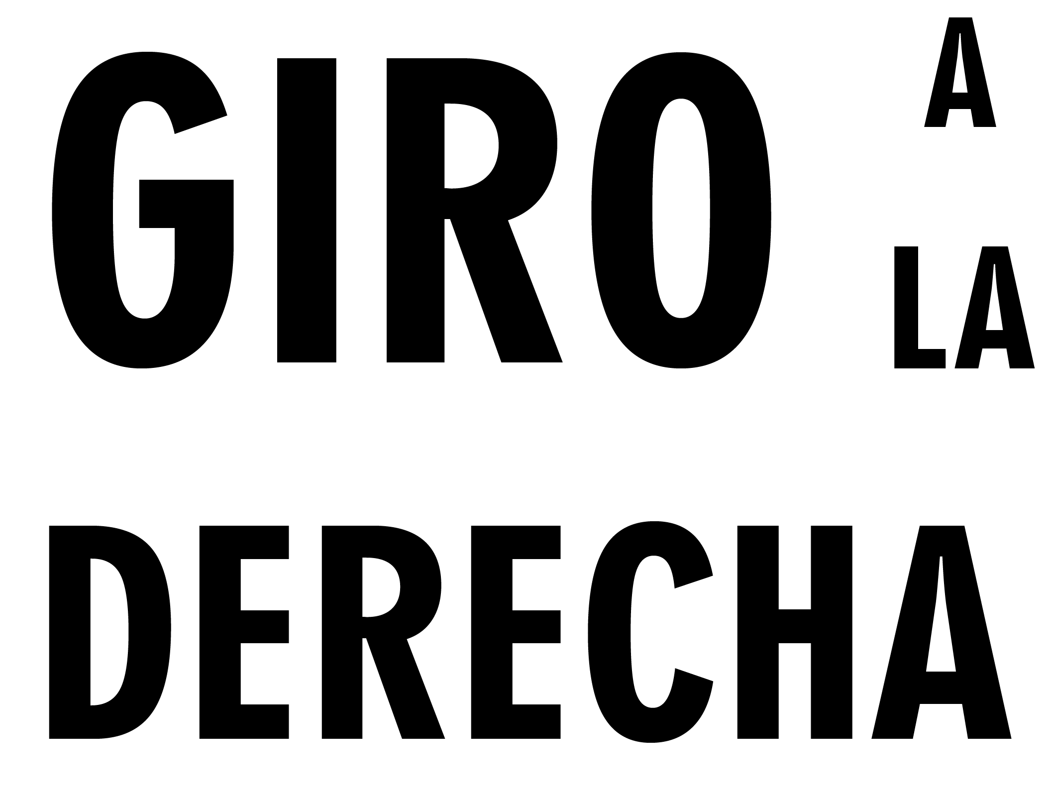 Giro a la derecha logo
